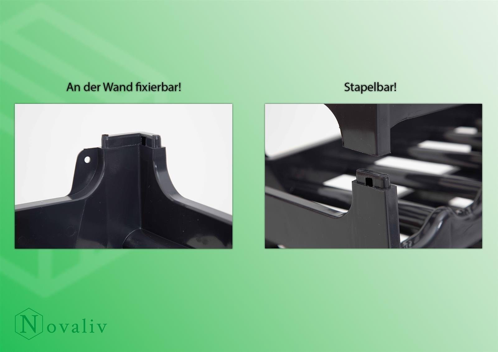 Novaliv Weinregal -, Spar-Set 6-tlg., Stapelbar,platzsparend, erweiterbar