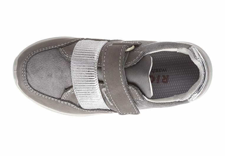 RICOSTA Mädchen Sneaker grau