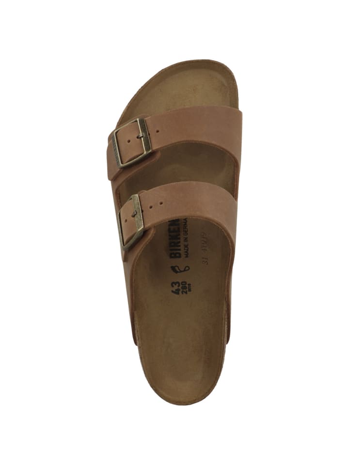 Birkenstock Sandale Arizona geöltes Naturleder normal in braun günstig kaufen 47