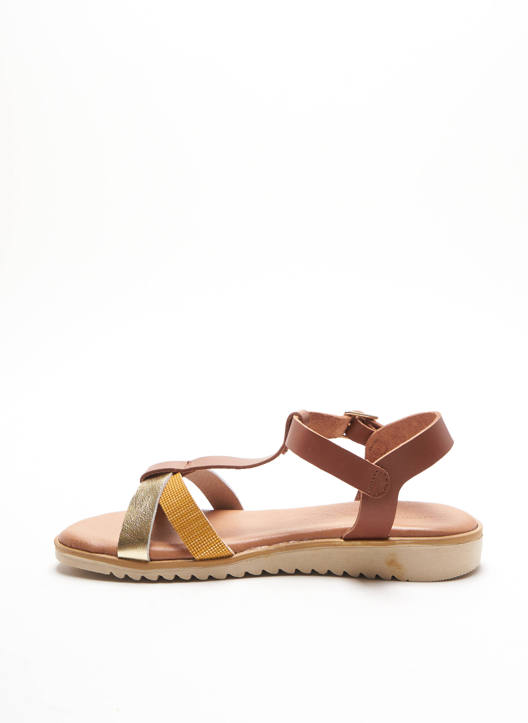 Georgia Rose Sandales Nu Pieds Femme couleur marron