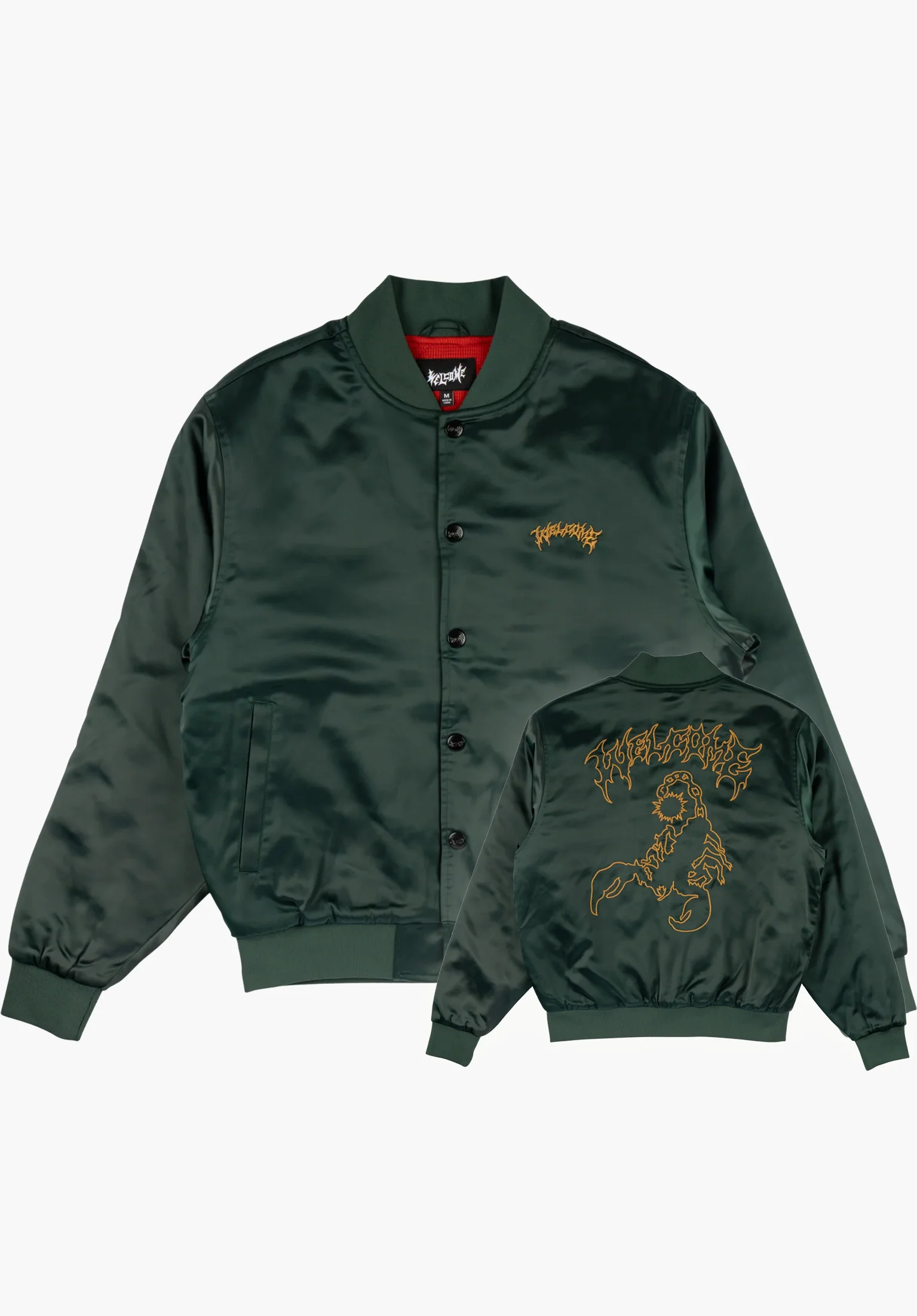 Venom Satin Varsity Jacket
