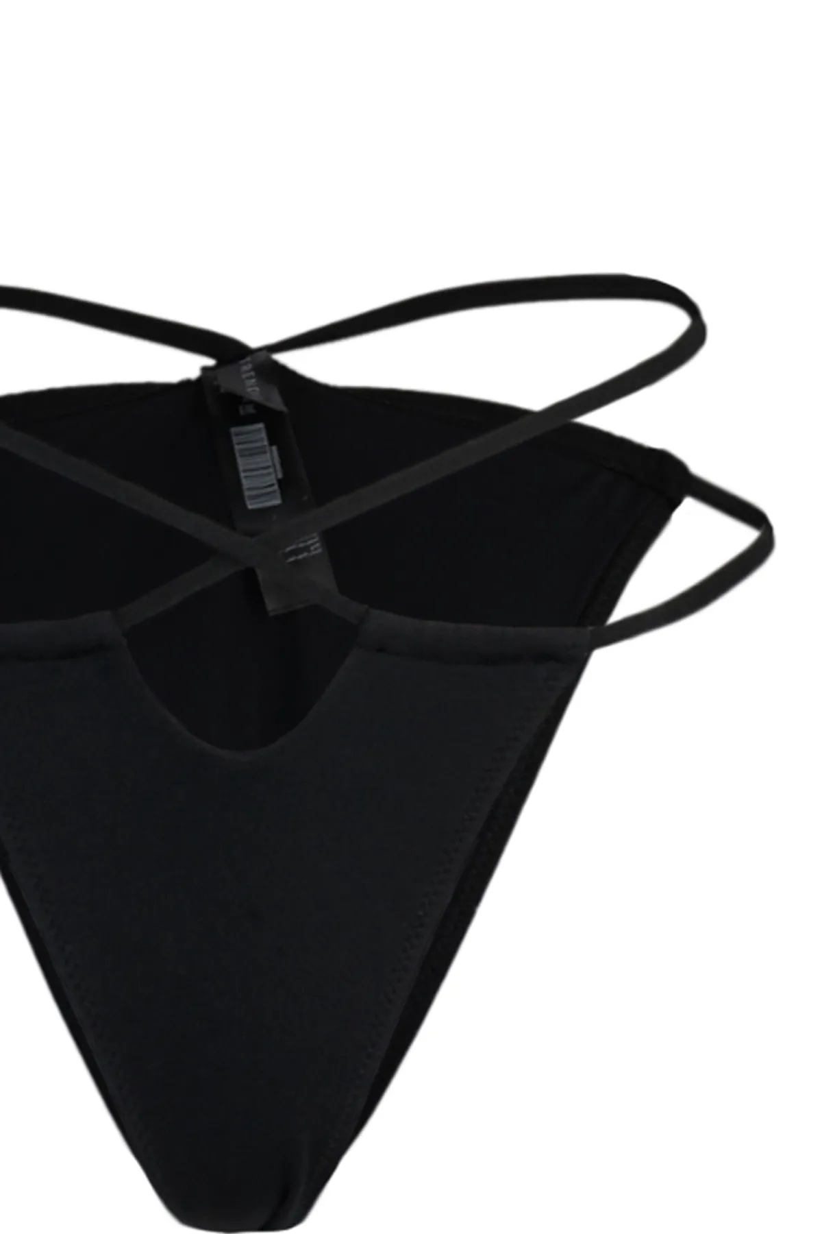 Trendyol Collection  Schwarze brasilianische Tunnel-Bikinihose mit hohem Beinausschnitt TBESS22BA0159