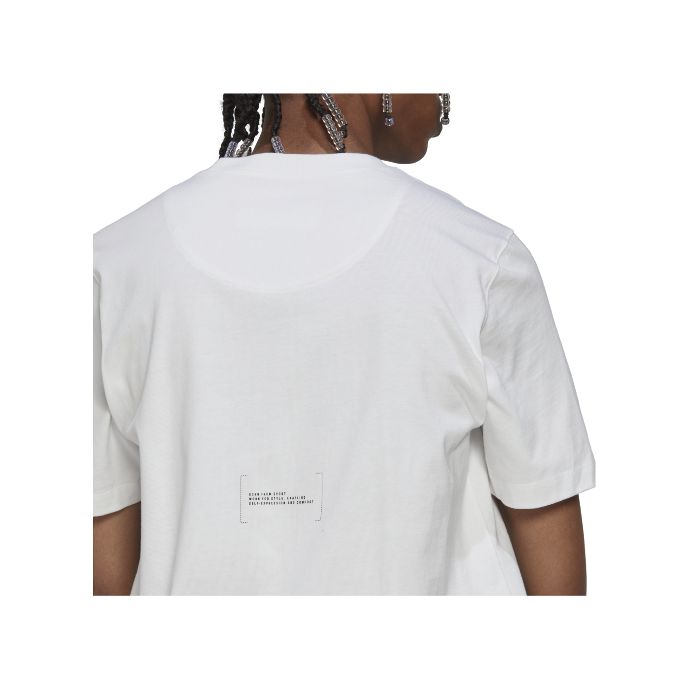 adidas New CL T-Shirt Weiss