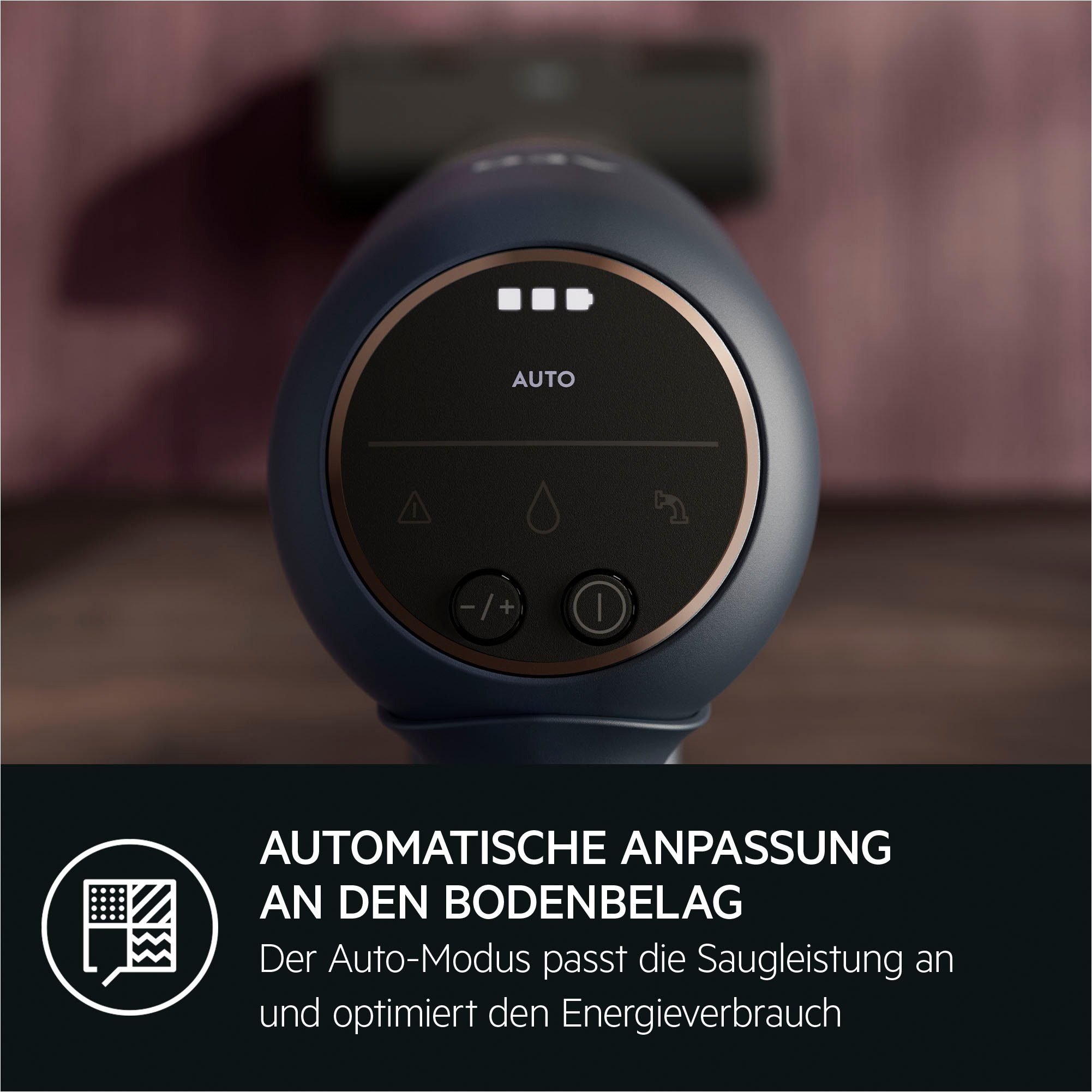 AEG Akku-Hand-und Stielstaubsauger ULTIMATE 7000 (AP71A142XN), beutellos, extrem leicht 2,2 kg, 60 % Recyclingmaterial, bis zu 50 Min. Laufzeit