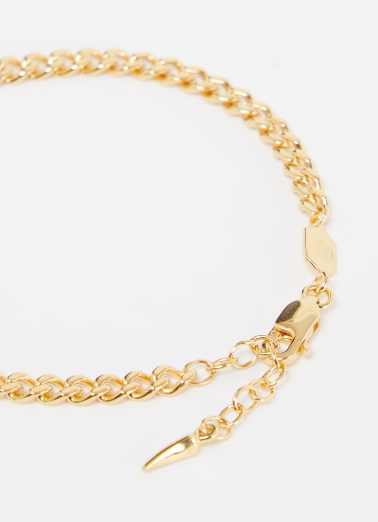 Missoma Birthstone bracelet Augustus gold-plated