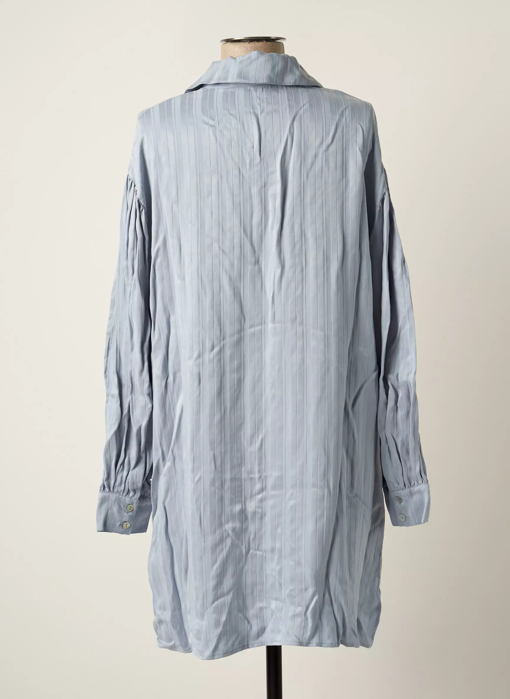 American Vintage Robes Courtes Femme couleur bleu