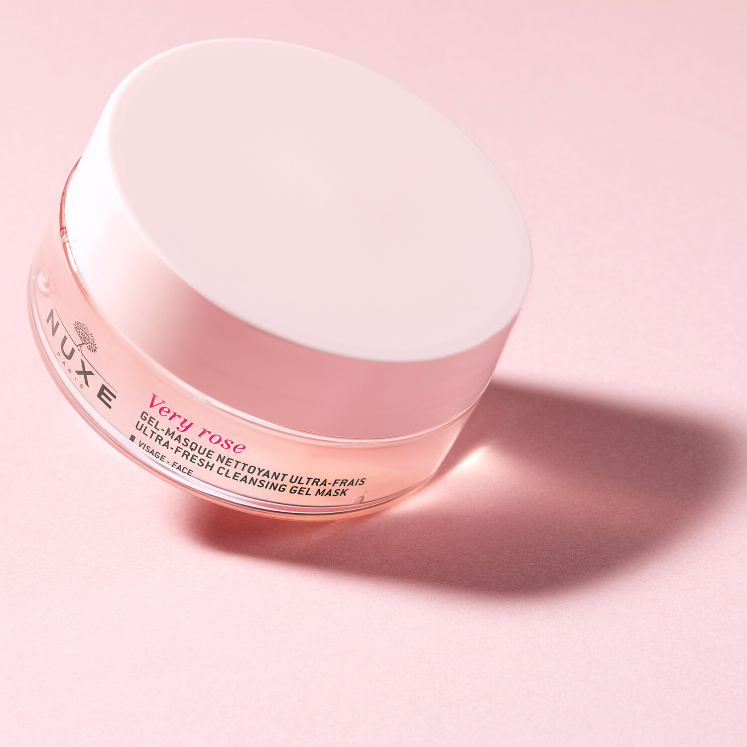 Nuxe Gel-Masque Nettoyant Ultra-frais Very Rose - toutes peaux, même sensibles - 150ml
