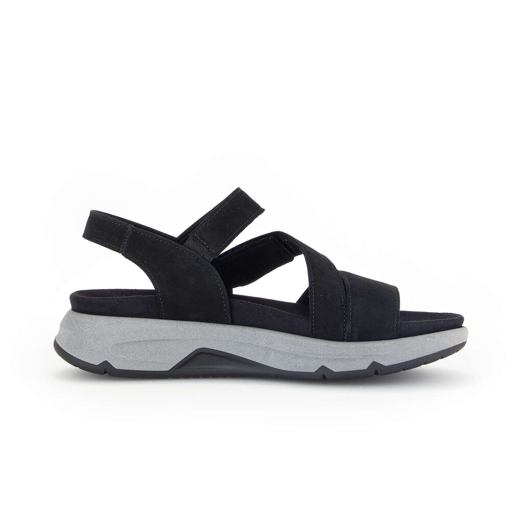rollingsoft Trekkingsandale schwarz