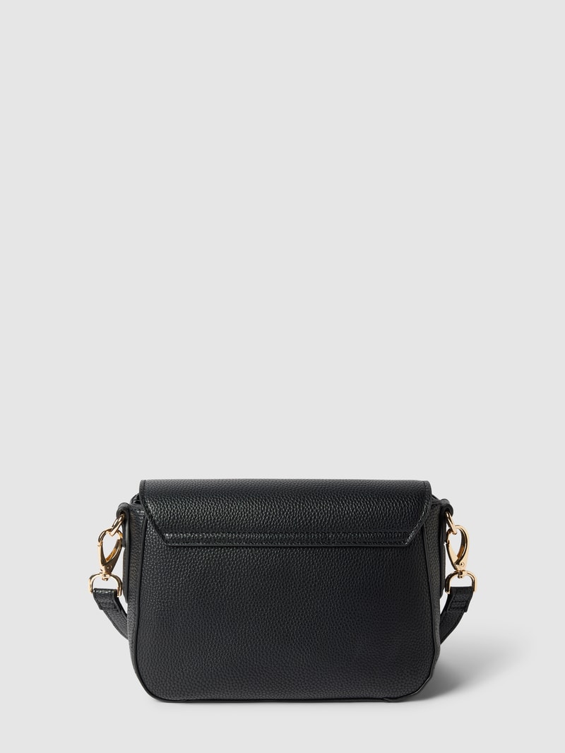 Handtasche mit Label-Detail Modell 'BRIXTON' in black
