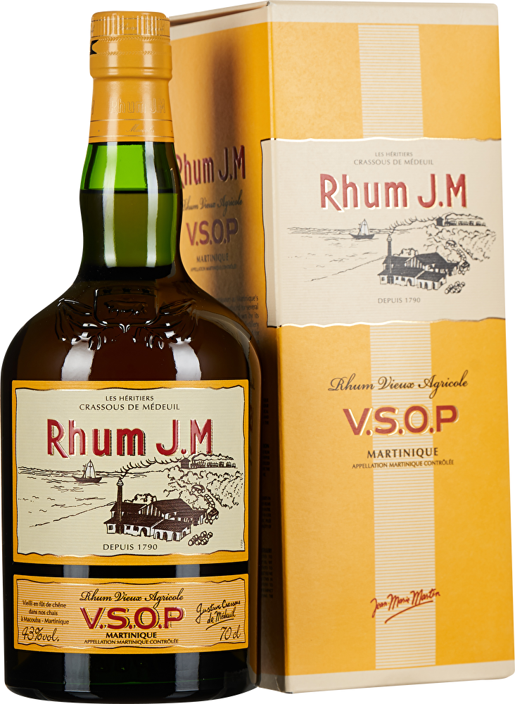 Rhum J.M Rhum Vieux Agricole VSOP 0,7 Liter im Geschenkkarton