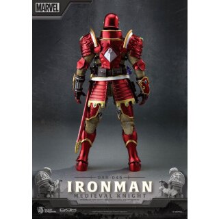 Marvel Dynamic 8ction Heroes Actionfigur 1/9 Medieval Knight Iron Man 20 cm