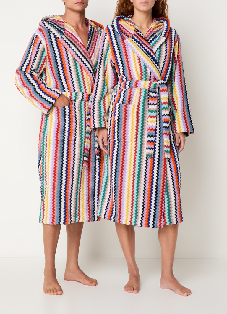 Halat de baie din bumbac Missoni Riverbero - unisex