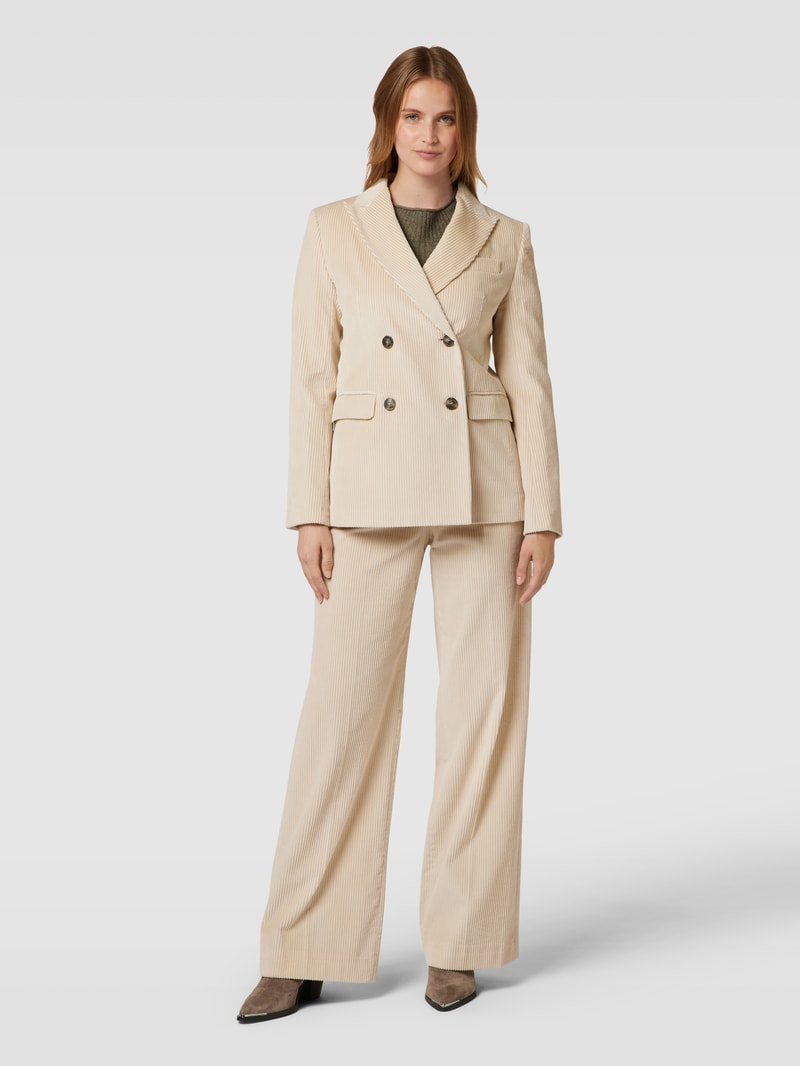 Blazer in Cord-Optik Modell 'KATANGA' in ecru