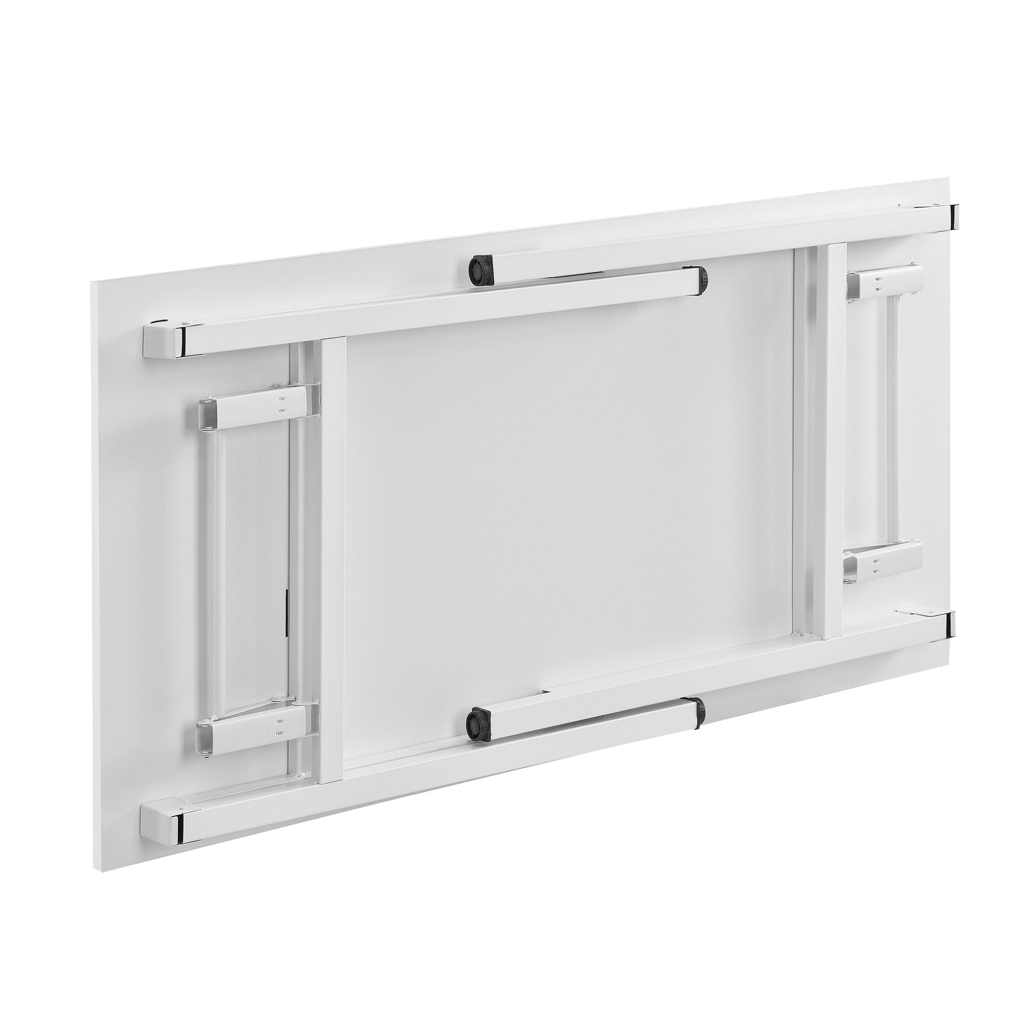 neu.haus Klapptisch, Alta Schreibtisch höhenverstellbar 120x60 cm Weiß