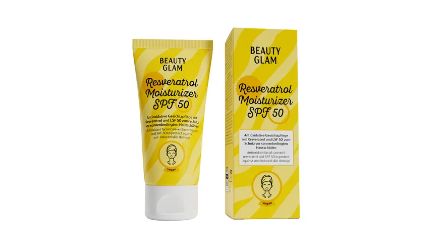 BEAUTY GLAM Resveratrol Moisturizes SPF 50 50 ml