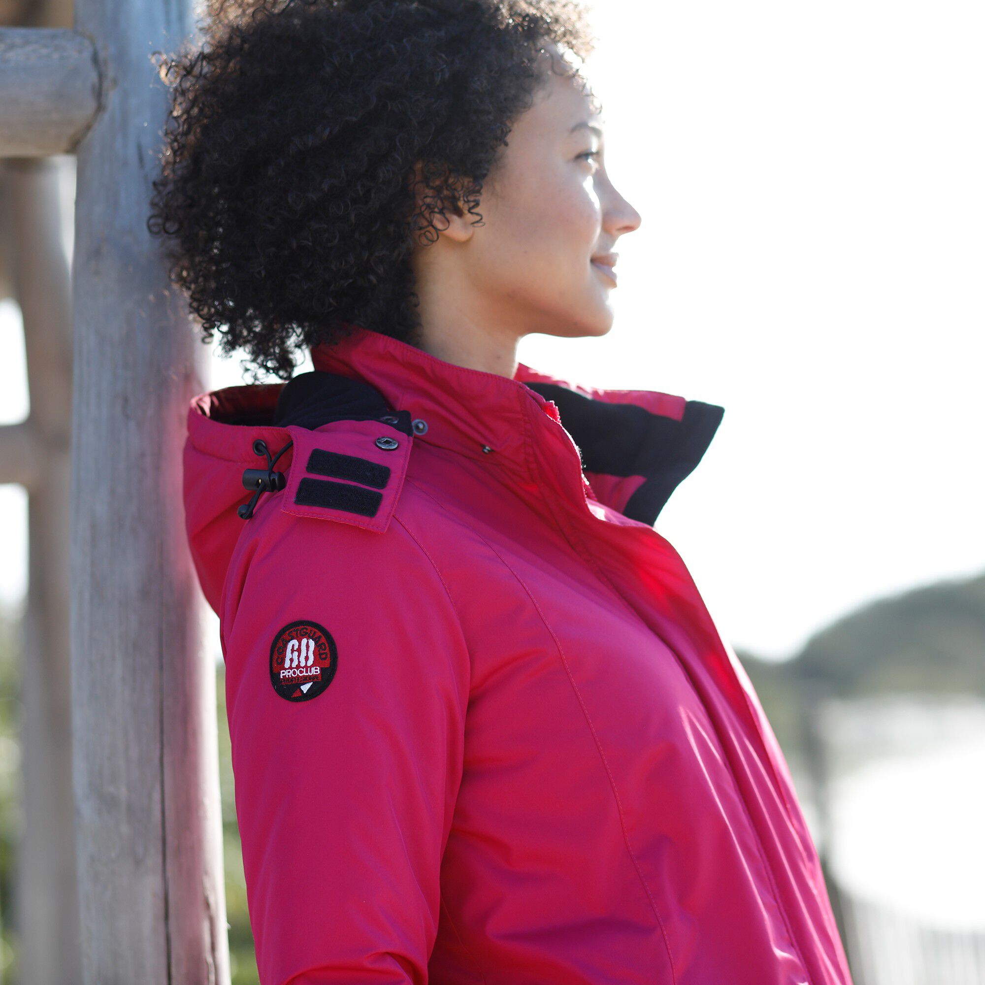 Parka imperméable doublée polaire unie