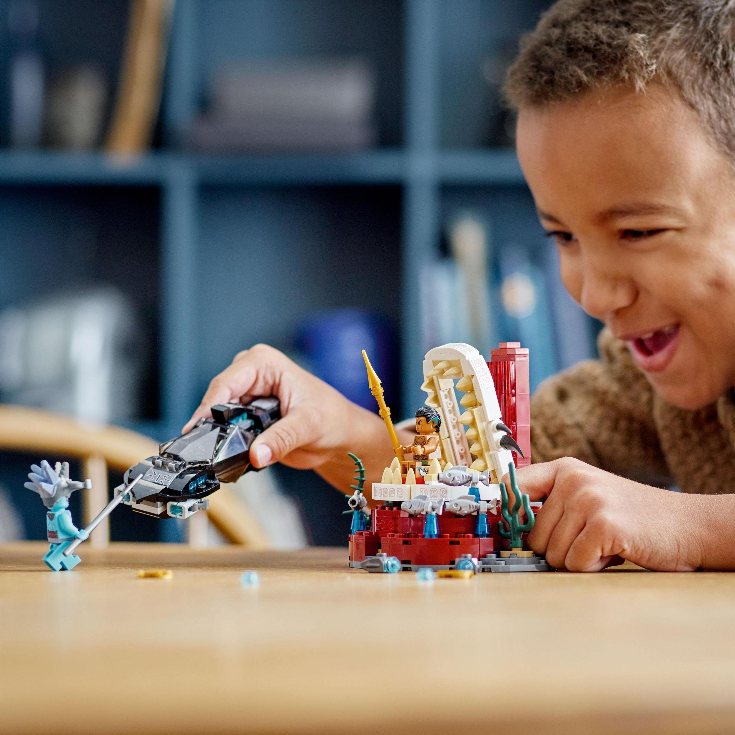 LEGO® Konstruktionsspielsteine König Namors Thronsaal (76213), LEGO® Marvel, (355 St), Made in Europe