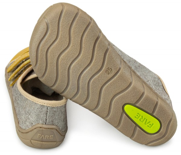 Fare Bare |vA ~ LowCut Leder & Canvas ~ Beige