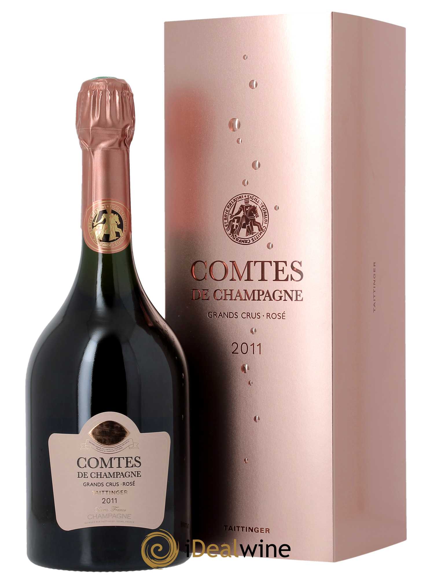 Comtes de Champagne Rosé Grand Cru Taittinger  2011 - Lot de 1 Bouteille