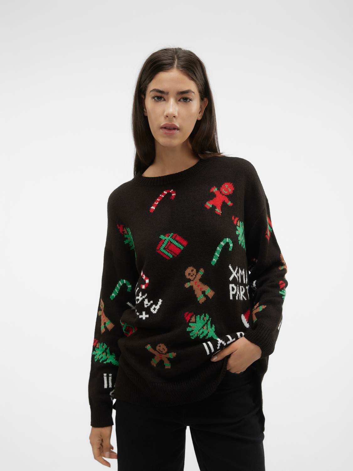 VMORNAMENTS/PYRAMIDE Pullover