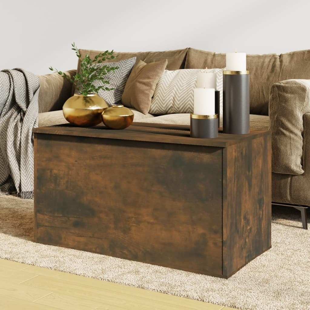 möbelando Spielzeugtruhe 3007984 (LxBxH: 42x84x46 cm), aus Holzwerkstoff in Räuchereiche