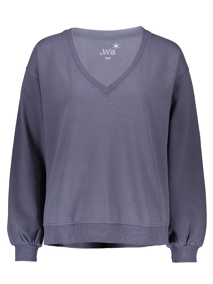 Juvia Sweatshirt in Dunkelblau günstig kaufen