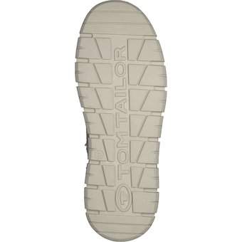 Tom Tailor Sneaker Bootie in beige