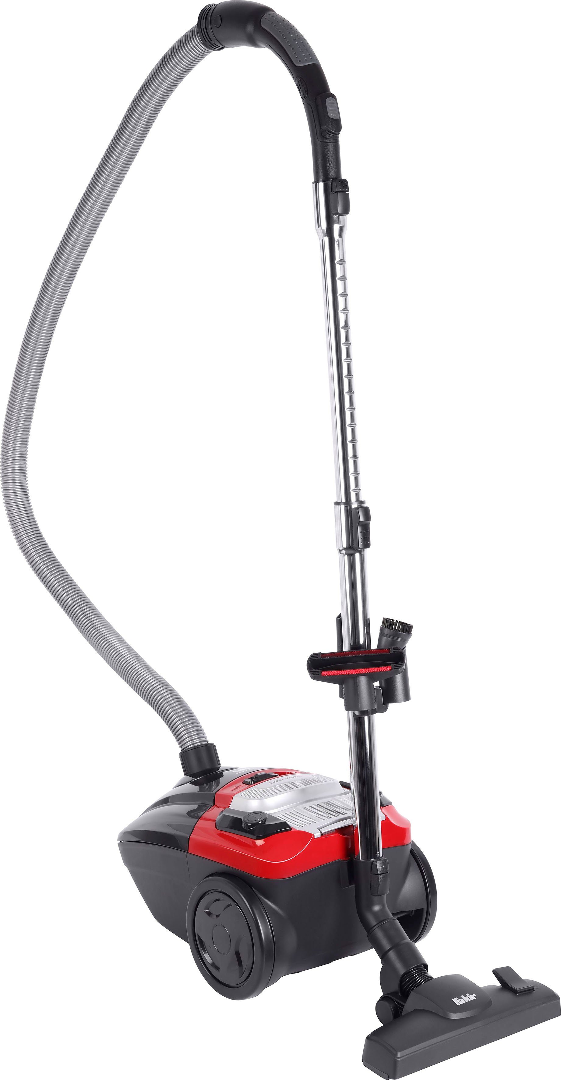 FAKIR Bodenstaubsauger Red Vac Power, 700 W, mit Beutel