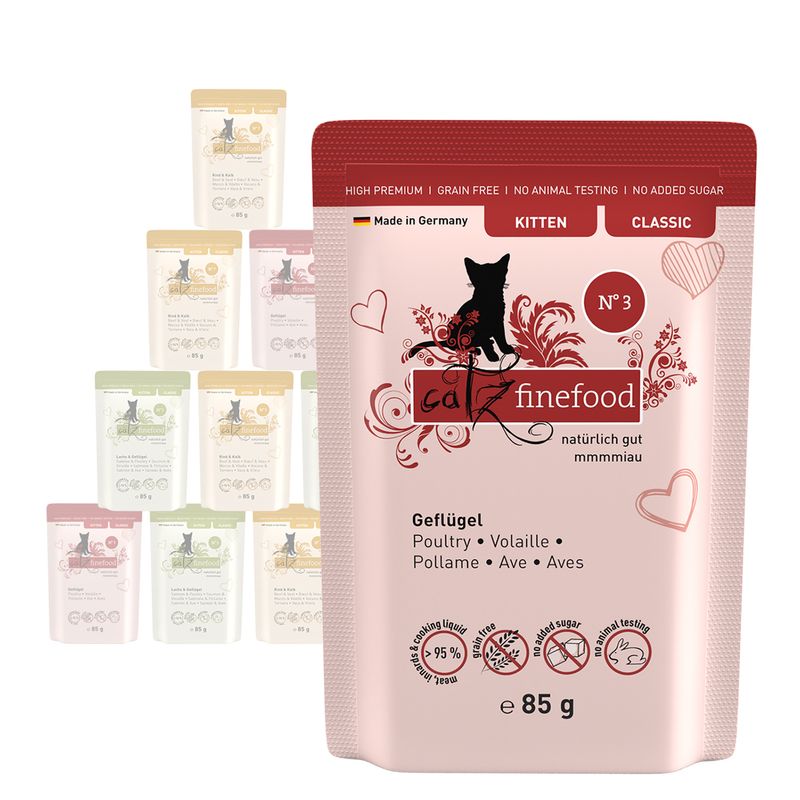 catz finefood Kitten Pouch-Mix zu TOP-Preisen