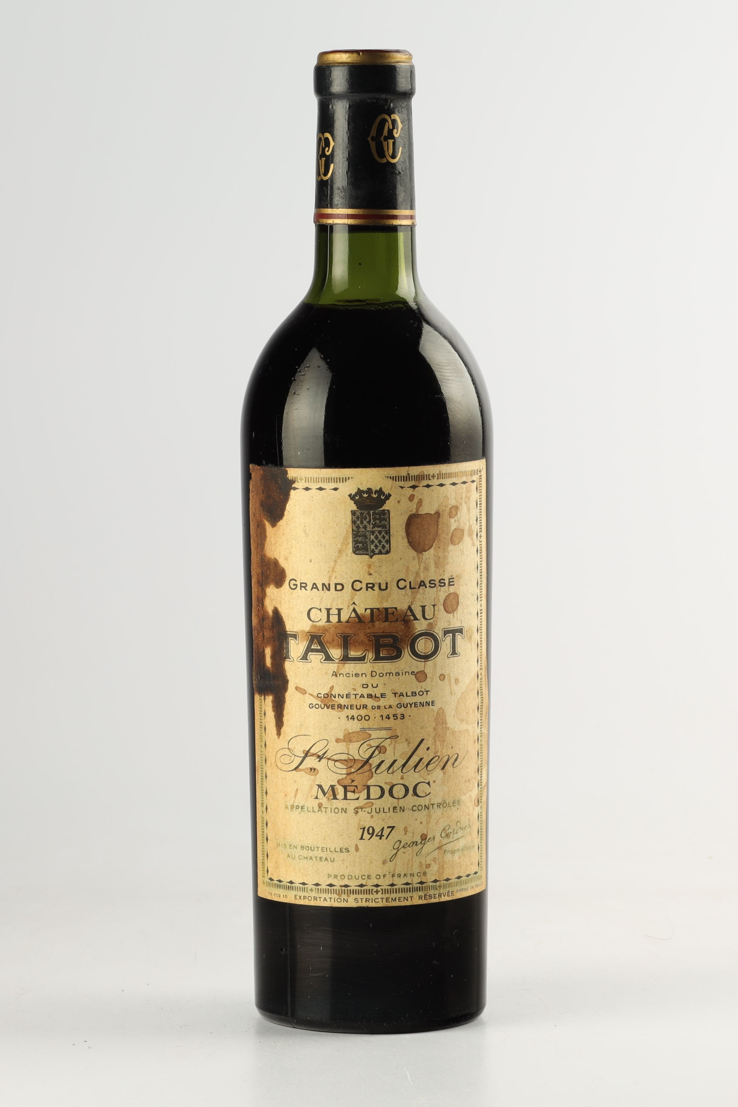 Château Talbot 1947, Saint Julien