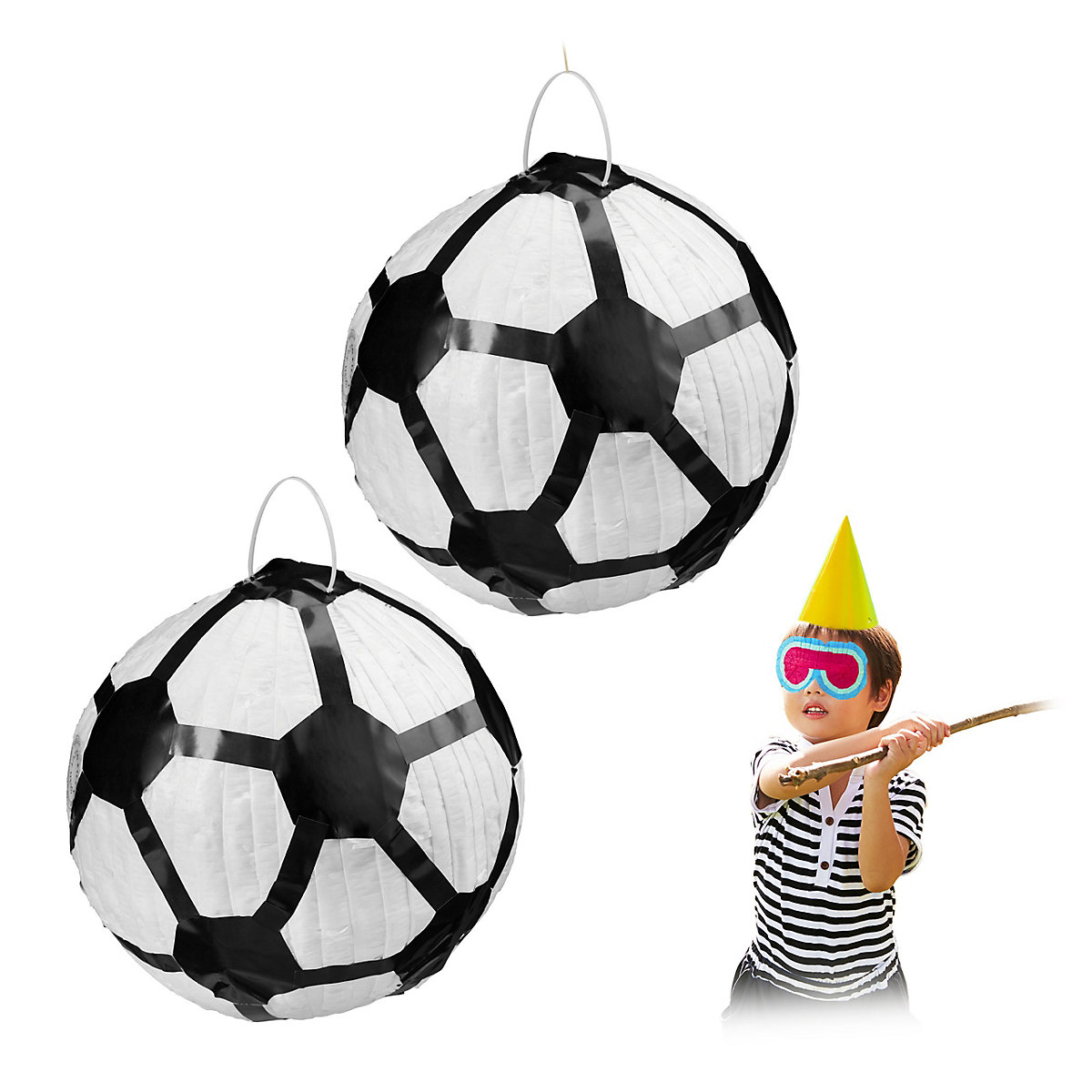 2 x Pinata Fußball