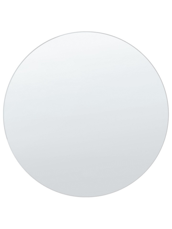 Beliani Wandspiegel AGEN in Silber - (W) 50 x (H) 50 x (L) 0.5 cm günstig kaufen onesize