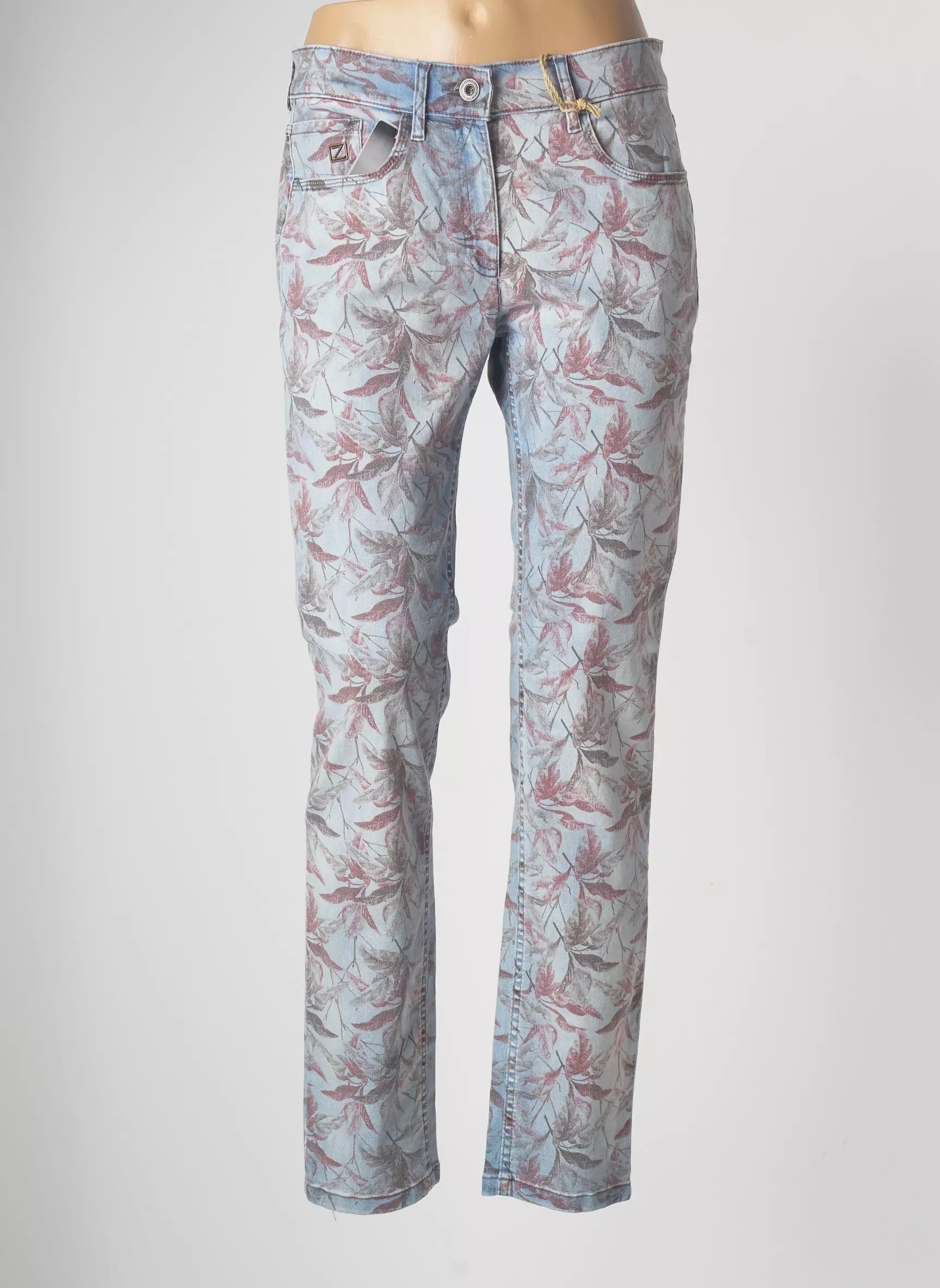 Zerres Pantalons Droits Femme couleur bleu