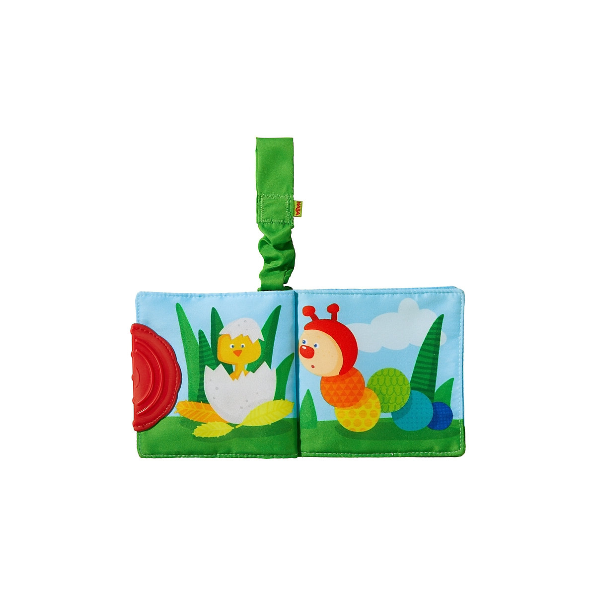 HABA 303140 Buggybuch Regenbogen-Raupe