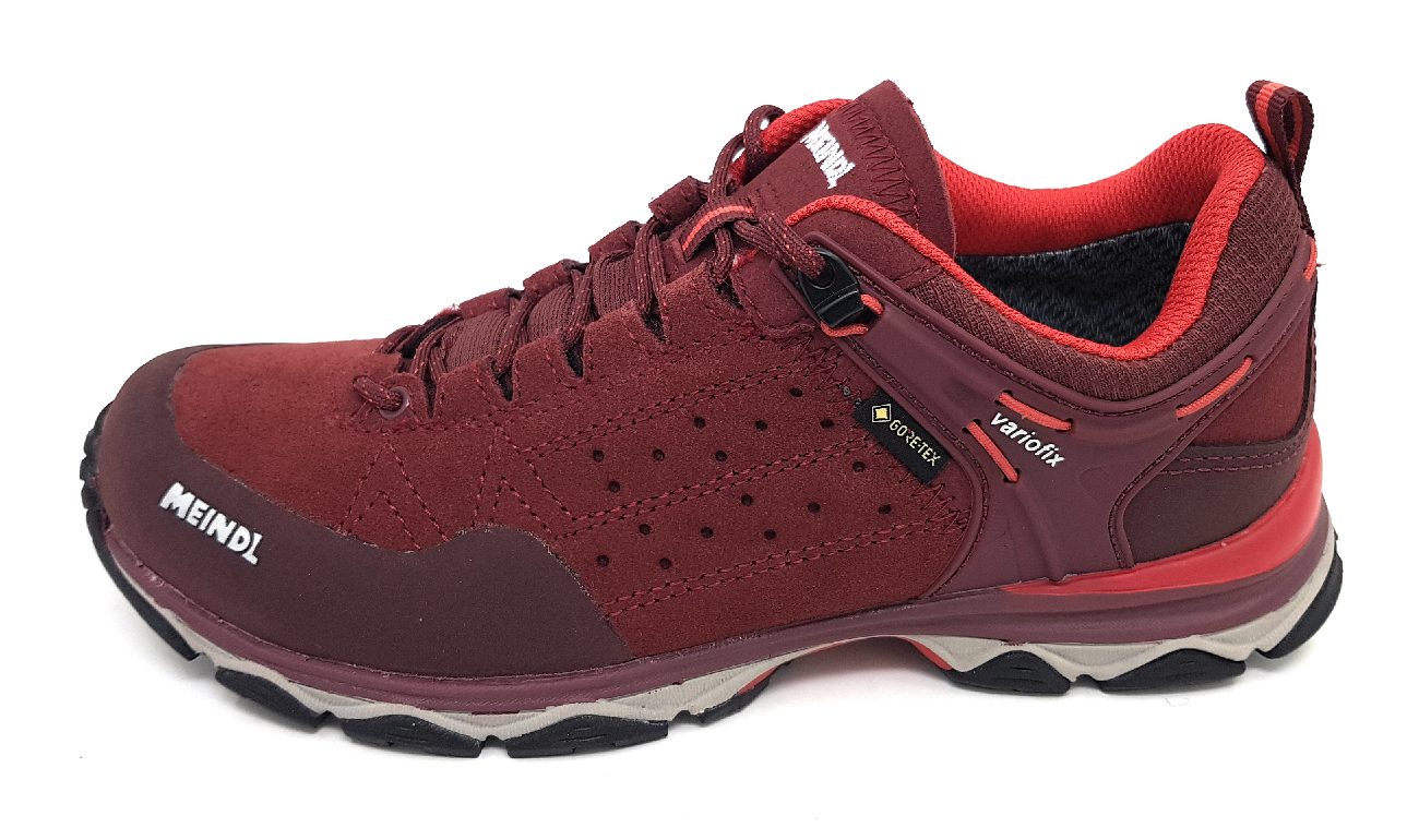 Meindl Ontario Lady GTX 3937-81 Rot 81- Brombeer/Rot
