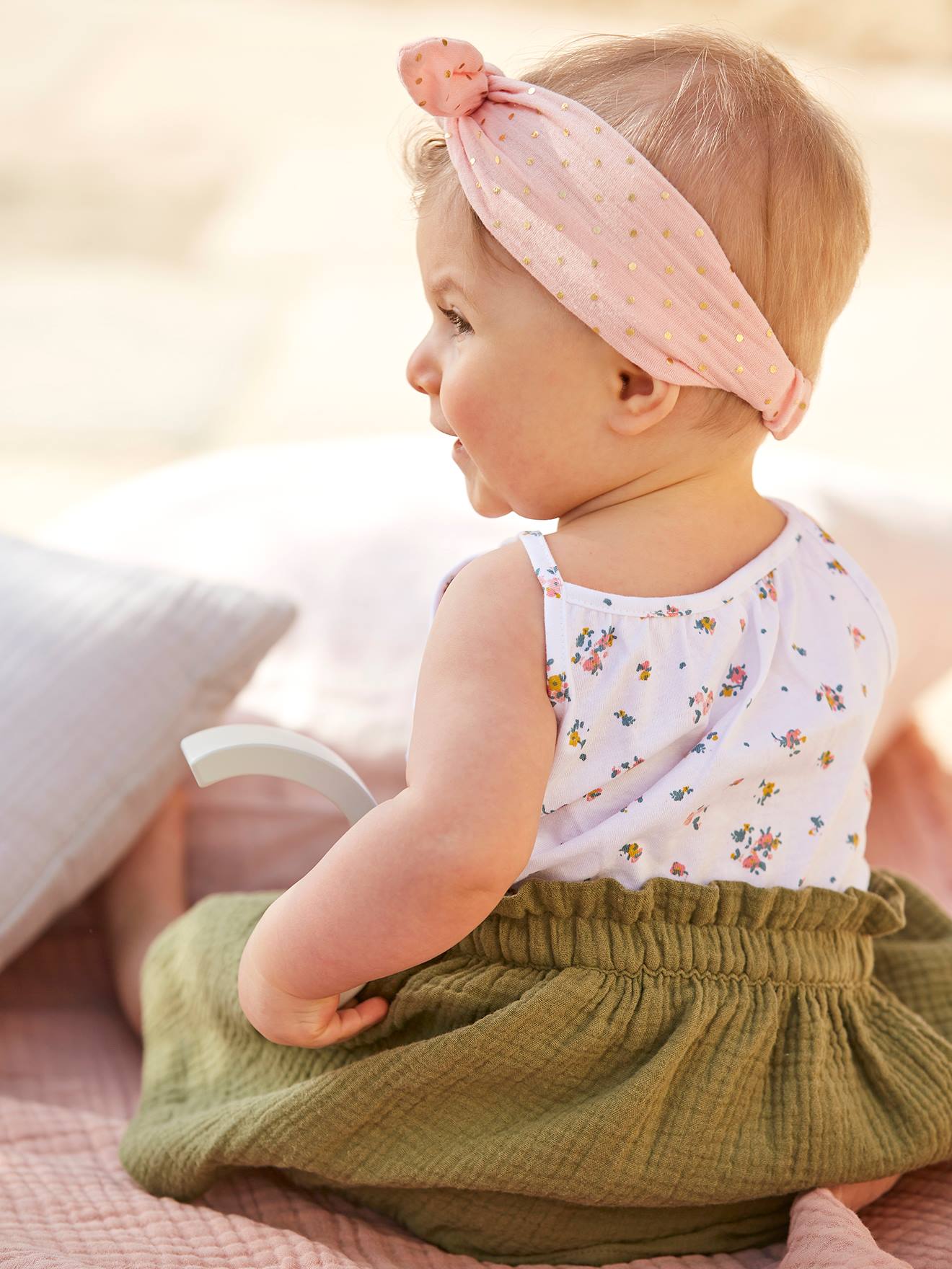 Vertbaudet Baby Top Oeko-Tex - rosa