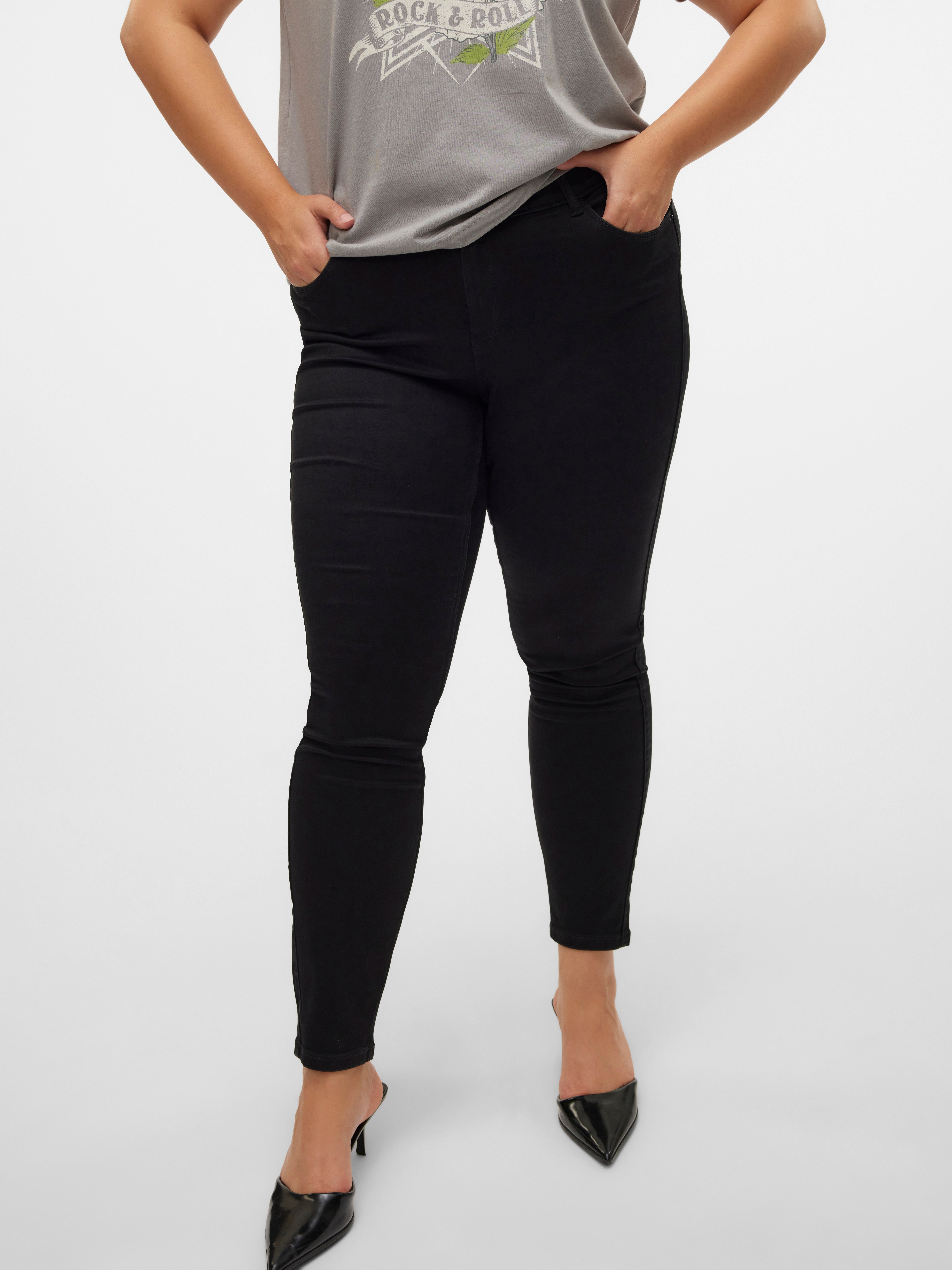 VMSEVEN Mid Rise Slim Fit Jeans