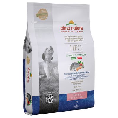 Almo Nature HFC M-L Puppy Wolfsbarsch & Dorade