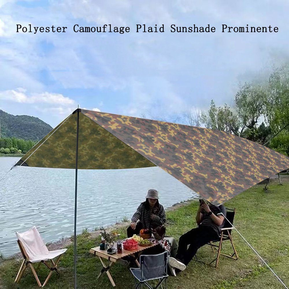 Zeaicos Tarp-Zelt Wasserdicht Camping Tarp Zeltplanen, Multifunktionales UV Schutz Zelt