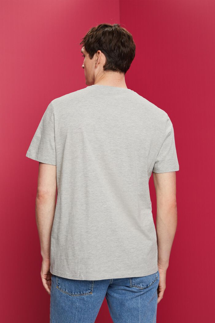 Bedrucktes T-Shirt aus Slub-Jersey