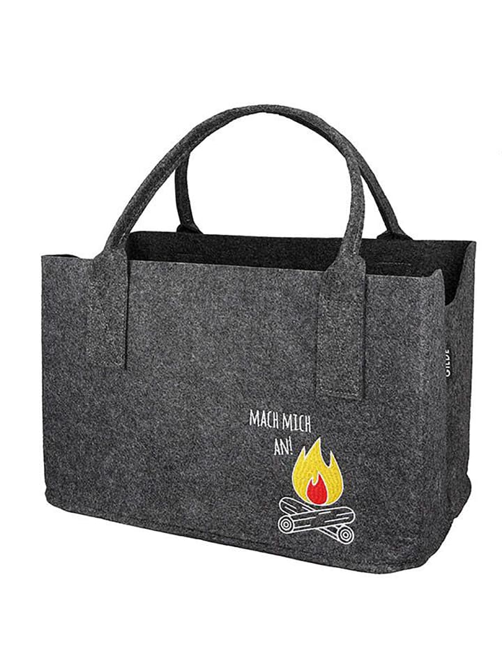 GMD Living Filztasche für Kaminholz 