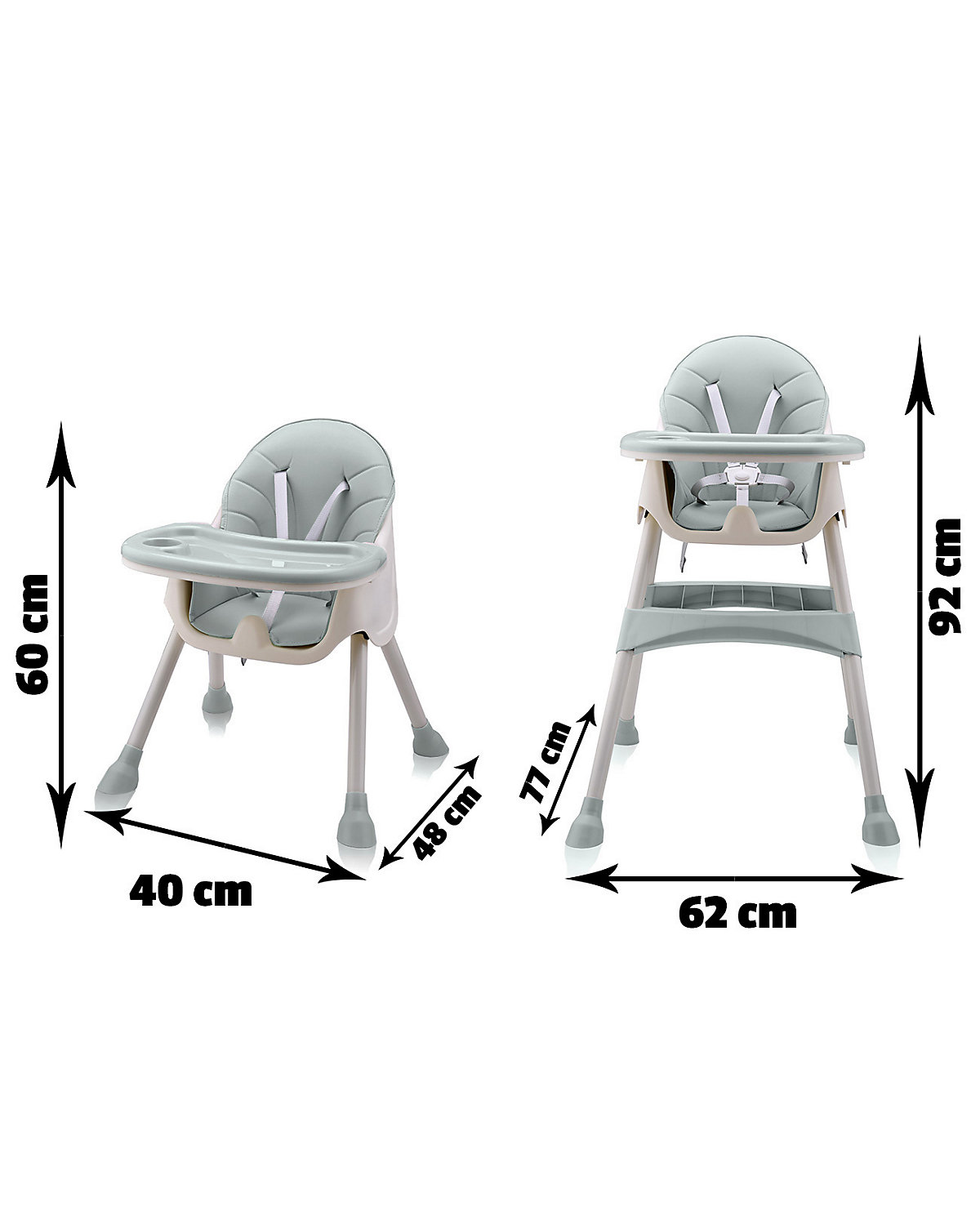 Design 2in1 Kinderhochstuhl - Oscar