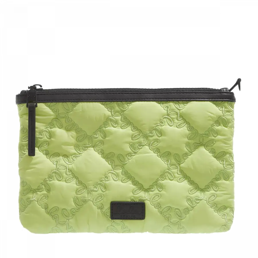 Lala Berlin - Lala Berlin Make-up Bags Nylon Green - grün