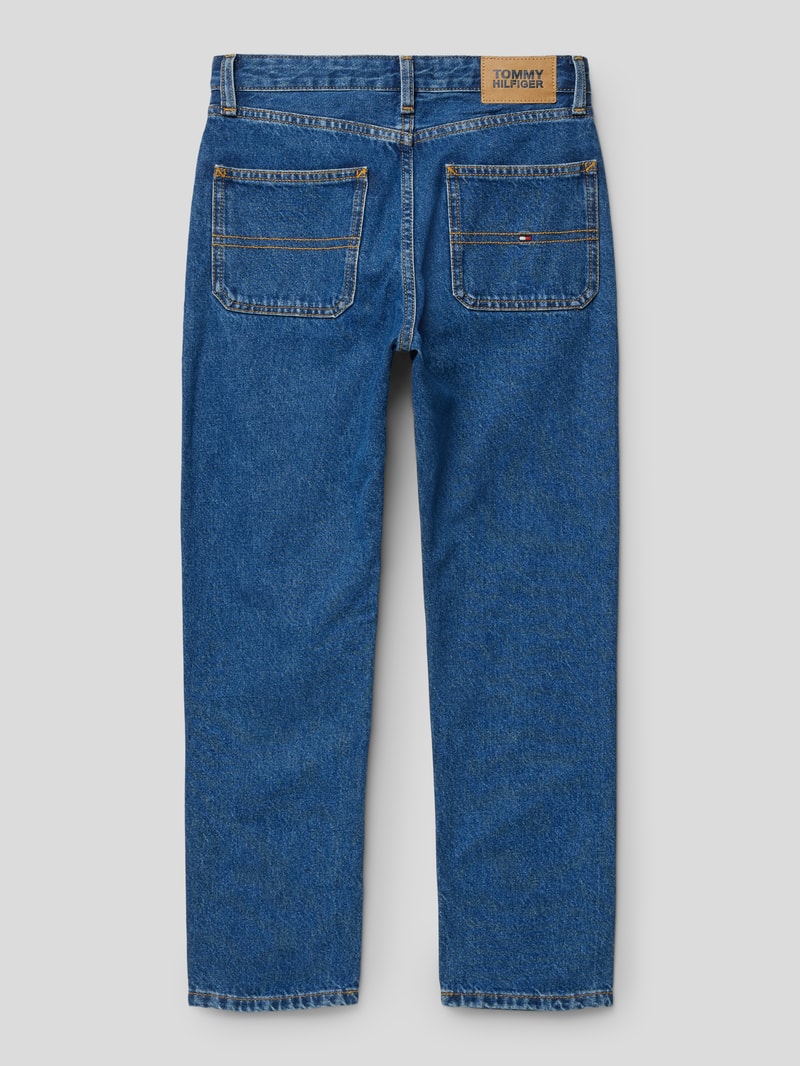 Jeans im 5-Pocket-Design Modell 'SKATER' in blau