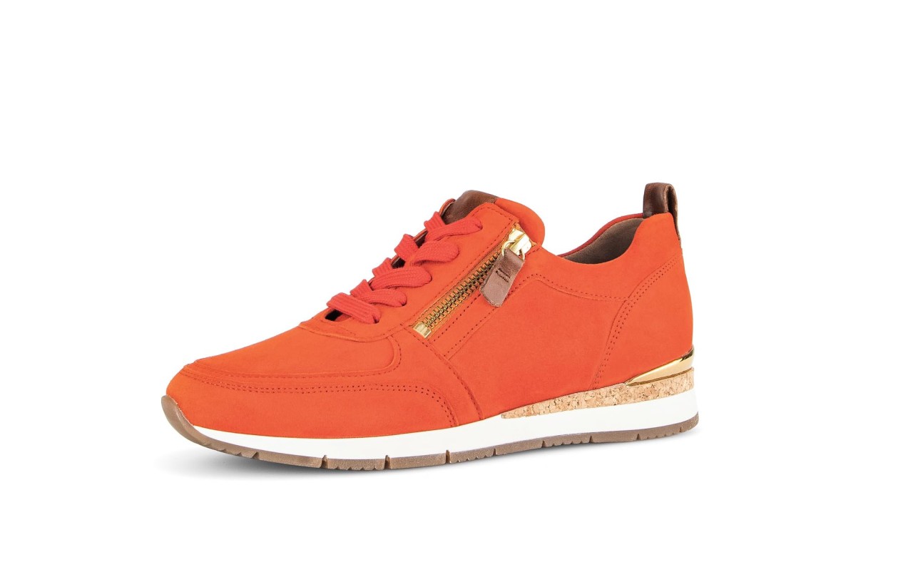 GABOR Freizeit Schnürer beige Gabor Fashion Sneaker low 43.411.15 beig