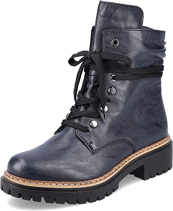 RIEKER Winterstiefel blau HWK Damen Stiefel