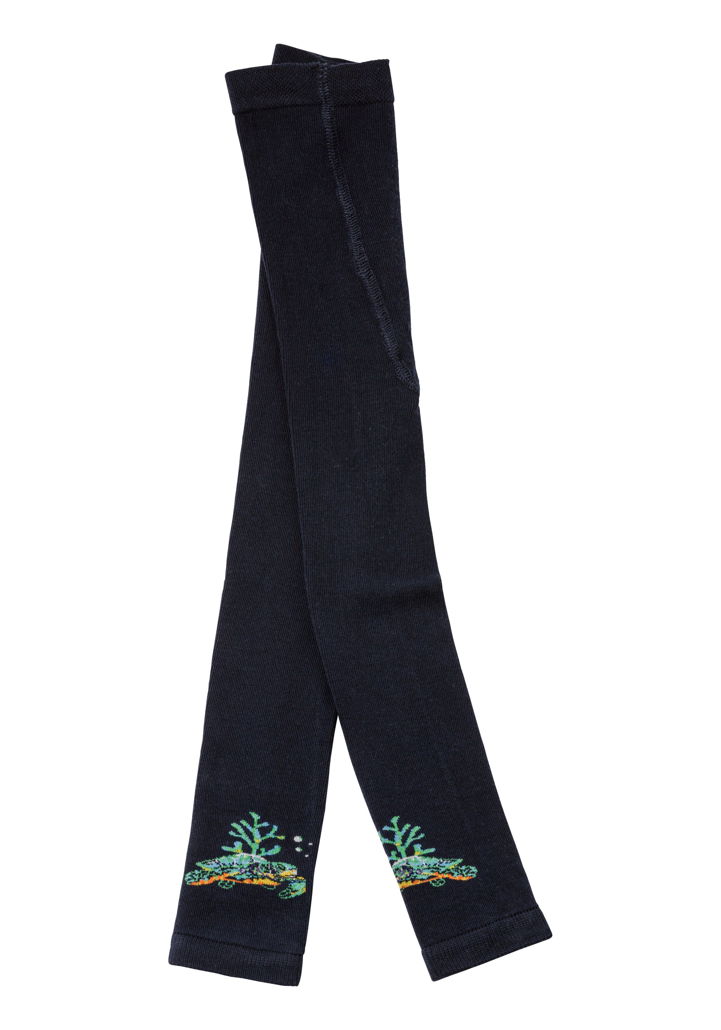 H.I.S Strickstrumpfleggings (Packung) mit eingestrickten Meerestieren