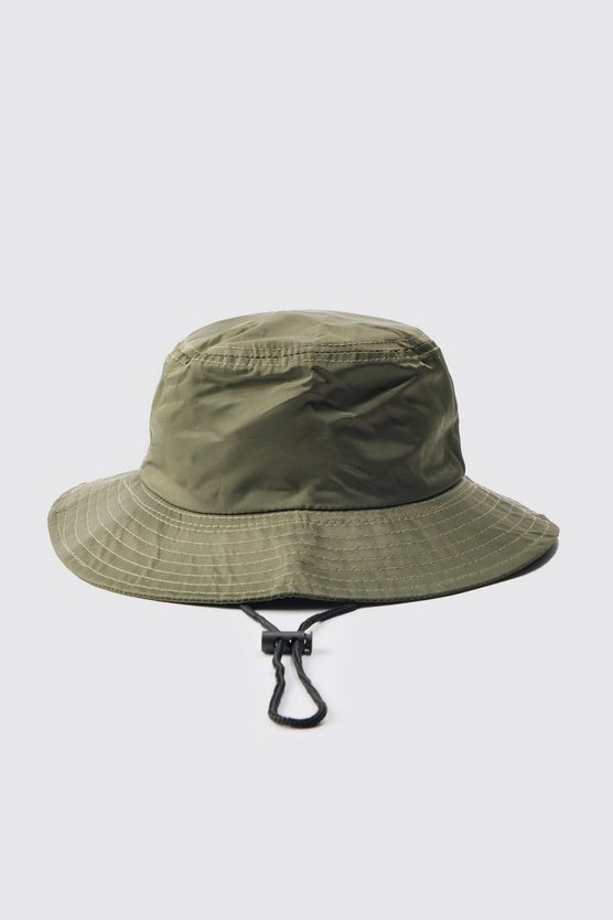 Nylon Anglerhut in Khaki