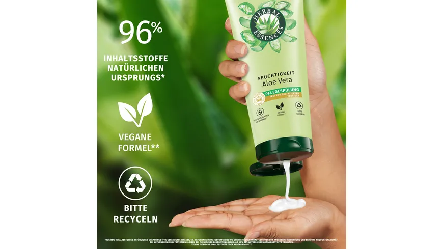 Herbal Essences Feuchtigkeit Aloe Vera Pflegespülung 250 ml