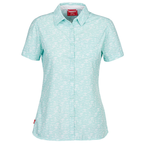NOSILIFE TILLIA KURZARM BLUSE Damen - Outdoor Bluse